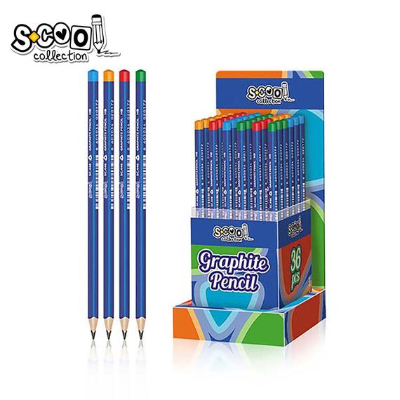 Grafitceruza S-Cool SC446 HB háromszög