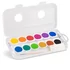Kép 3/6 - Vízfesték PRIMO HOBBY & PROFESSIONAL 136A12GMH 12x Ø 30 mm (nagygombos) + ecset + 2db fehér tempera