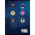 Kép 5/6 - Füzet STREET NBA HQ A4, 54 lapos fehér papír 80g, sima