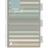 Kép 1/6 - Spirálfüzet regiszteres  STREET A4 S.PAD LINES perforált,100lap,duplaspirál vonalas
